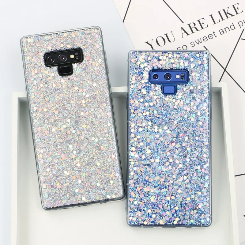 

Luxury Bling Glitter Phone For Samsung A5 A3 A7 J3 J5 J7 2017 S7 Edge Note 8 9 5 10 Pro Cover S8 S9 S10 Plus Silicon Coque Case