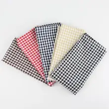 30x40 cm Conjunto De 12 Guardanapos de pano de algodão tecido de linho Guardanapos de mesa de jantar placemats 5 cores