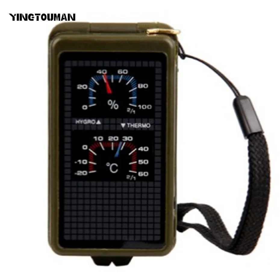 

YT Portable Multi-functional Compass Camping Survival Compass Compass Camping Equipment Pointing Guide For Camping Hiking
