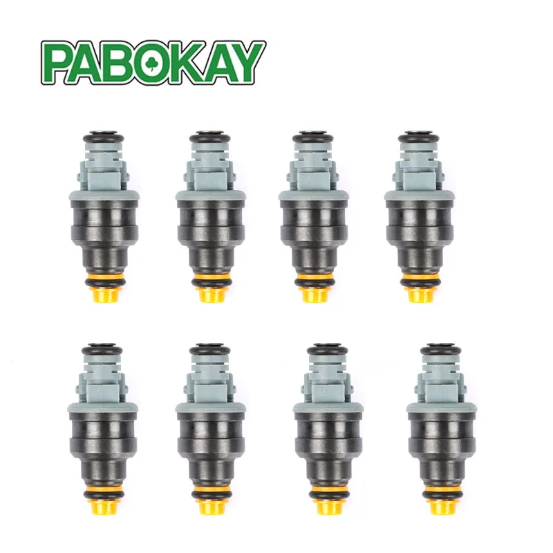 

8 pieces / pack High Performance Low Impedance 1600cc 160LB 152lb/hr EV1 Top Fuel Injectors 0280150842 0280150846