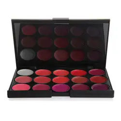 Pro Mix 15 Цвет блеск для губ Губная помада Palette Набор косметический макияж