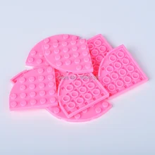 Элементы кирпича части дверной рамы с прозрачным стеклом классический кусок строительный блок игрушка аксессуар Bricklink