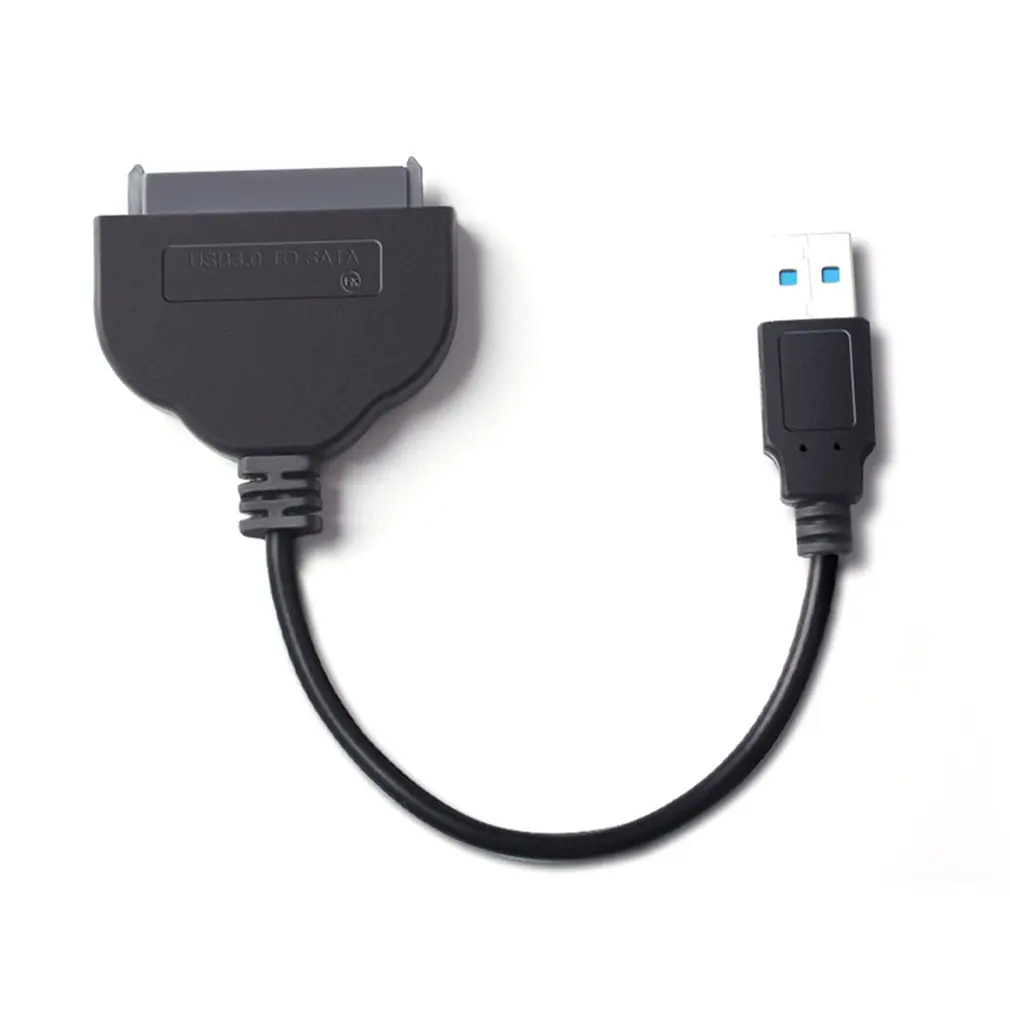 

USB 3.0 7+15 Pin SATA Adapter Cable USB3.0 to Serial ATA III 22 Pin Cord for 2.5" SSD HDD Hard Disk Drive Converter