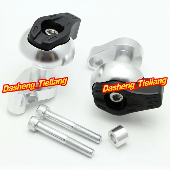 

For yamaha YZF R1 2004 2005 2006 Frame Sliders Crash Pads Protector, Motorcycle Spare Parts, Silver Color