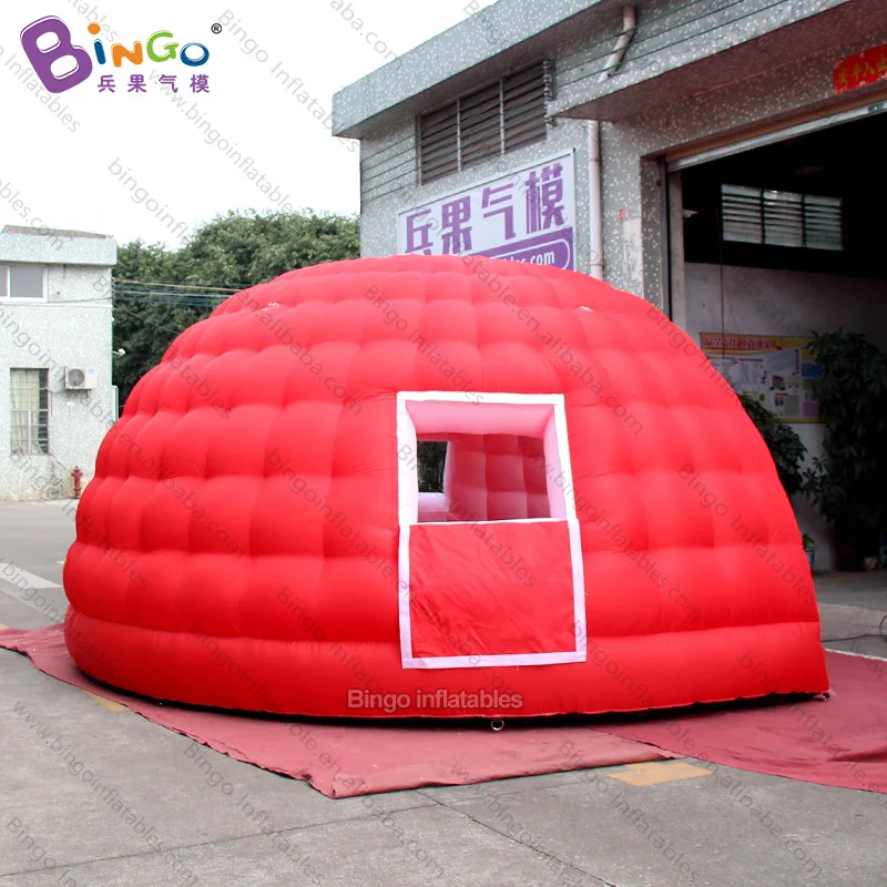  Direct Manufacturer 5x2.9mH inflatable dome tent for booth or part / functional convenient toy tent