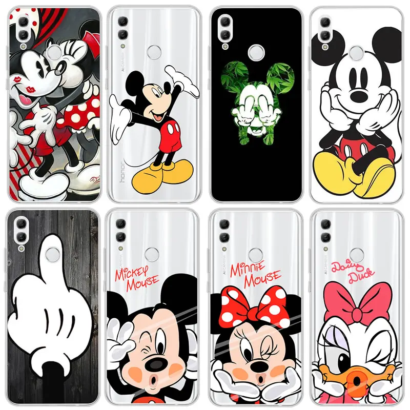 

Fashion Cute Cartoon Animal Phone Case for Huawei Honor 9 10 Lite Transparent Silicone TPU Soft Cases for Honor 9 Lite