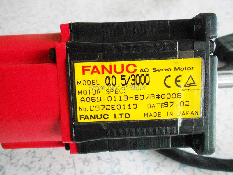 FANUC AC servo motor A06B-0113-B078 for phAla CNC