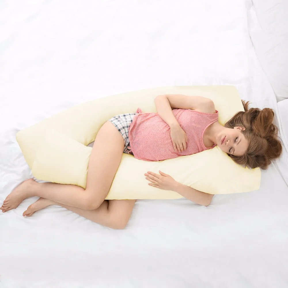 Giantex U Shape Total Body Pillow Pregnancy Maternity Comfort Support Cushion Sleep HT0901