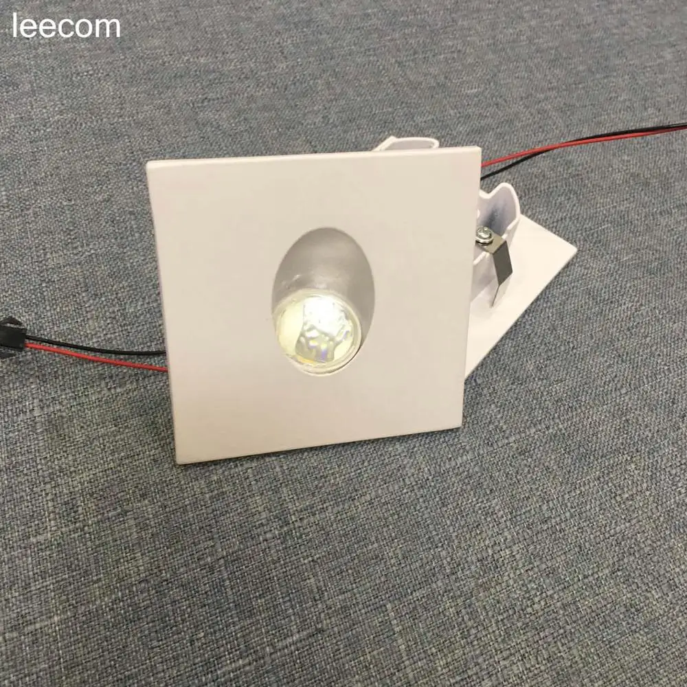 

4pcs/lot LED Mini Cabinet Downlight 1W diameter 80mm 230v white Frame Recessed Ceiling No Flicker Spot Lights For Home
