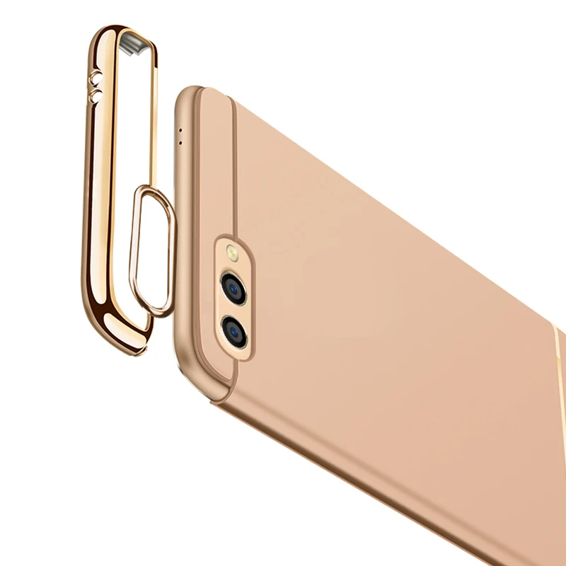YonLinTan capinha чехол для HuaWei Honor 10 Honor10 роскошный на 360 градусов телефона жесткий