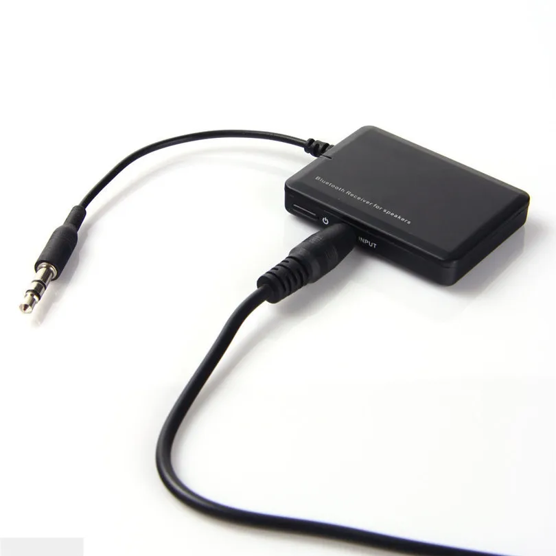 Wireless Bluetooth 4.0 Audio Stereo Music Receiver 3.5mm Car Aux Adapter A2DP USB Charging Built in Rechargeable Battery #30NT08 (2)