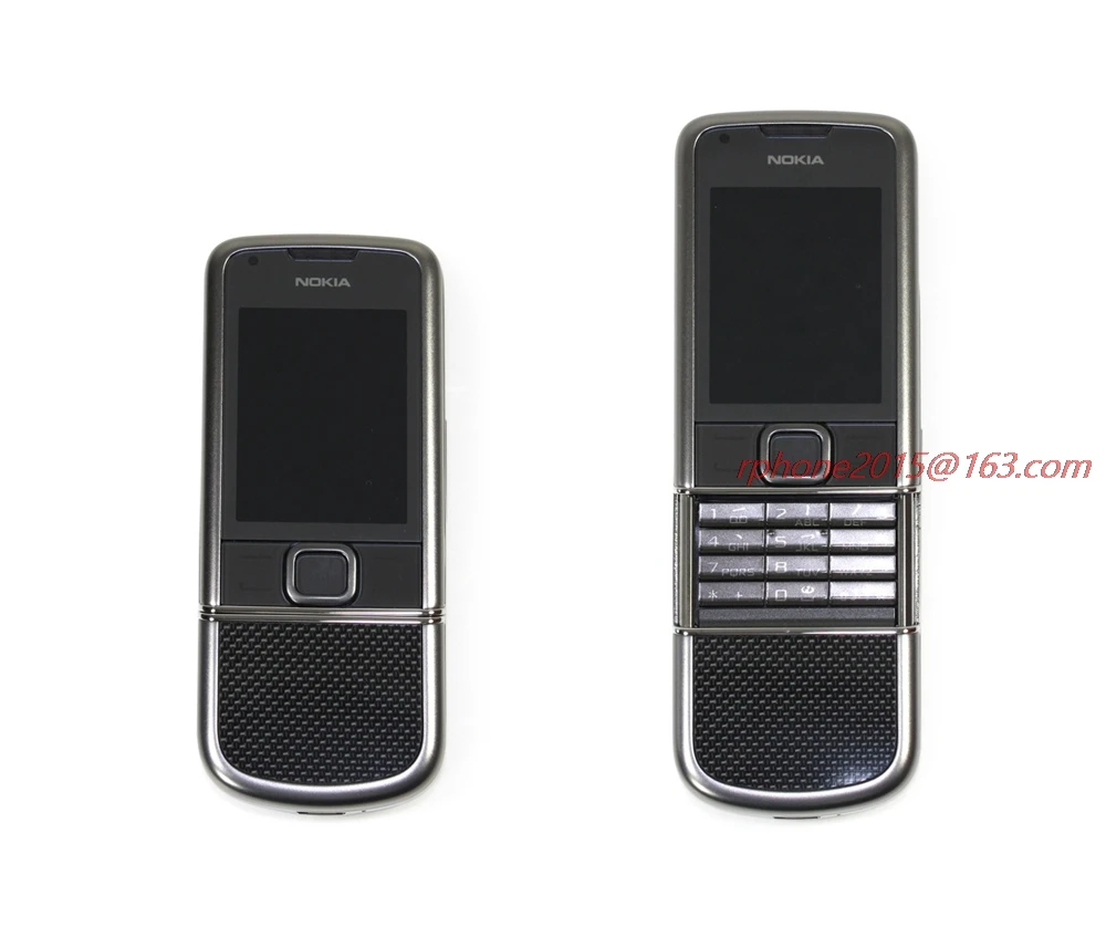 Отремонтированный мобильный телефон NOKIA 8800 Carbon Arte 4 Гб rom 8800CA GSM разблокированный и русская клавиатура