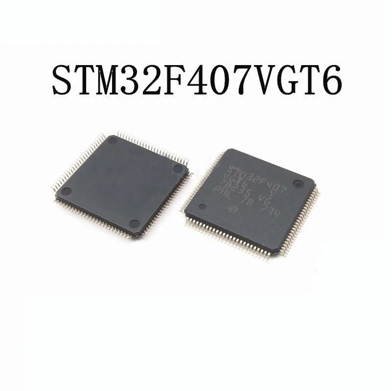 

5pcs/lots STM32F407VGT6 STM32F407 QFP-100 New original IC Patch embedded chip 32-bit microcontroller
