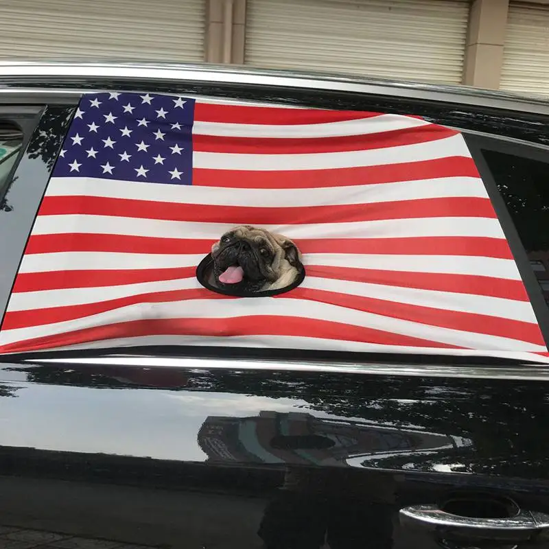 Pet Dog Window Cover Fence Wind Block Elastic Safety Fence-in Houses