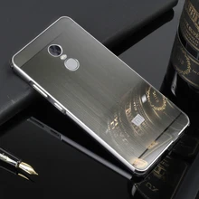 32 ГБ анти стук бампер для Xiaomi Redmi Note 4X случае Роскошные металлической щеткой Жесткий Чехол для Xiaomi Redmi Note 4X Coque