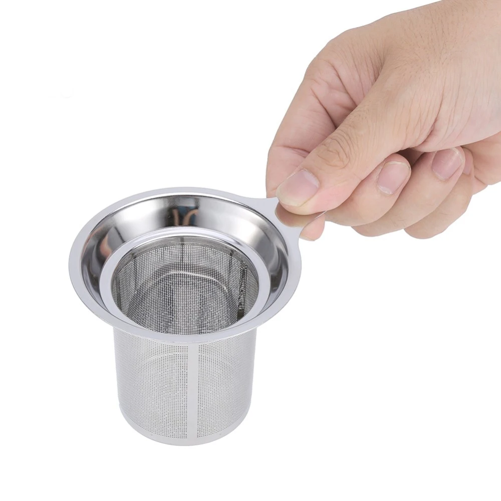 Mesh Tea Infuser Reusable Tea Strainer Teapot Stainless Steel Loose Tea