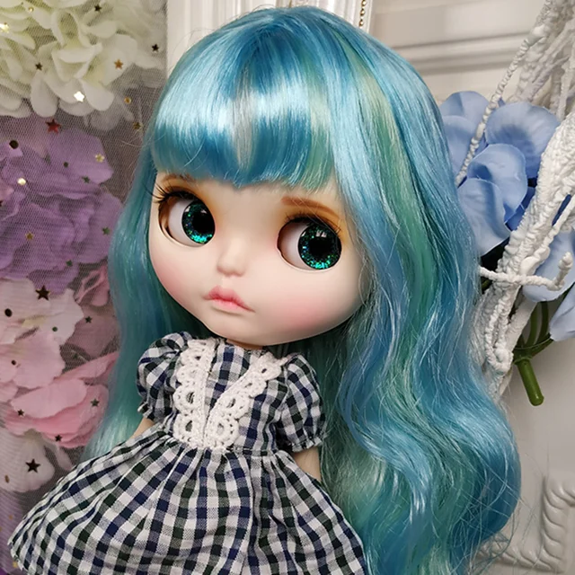 ICY DBS Blyth Doll 1/6 Joint Body hand painted frosted face white skin suit doll 30cm DIY BJD SD toys gift with hand group AB 4