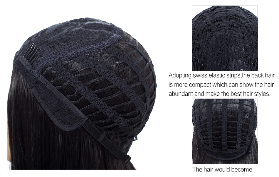 Aigemei 12 дюймов Ombre синтетическое волокно Kanekalon короткие прямые для женщин боб парик