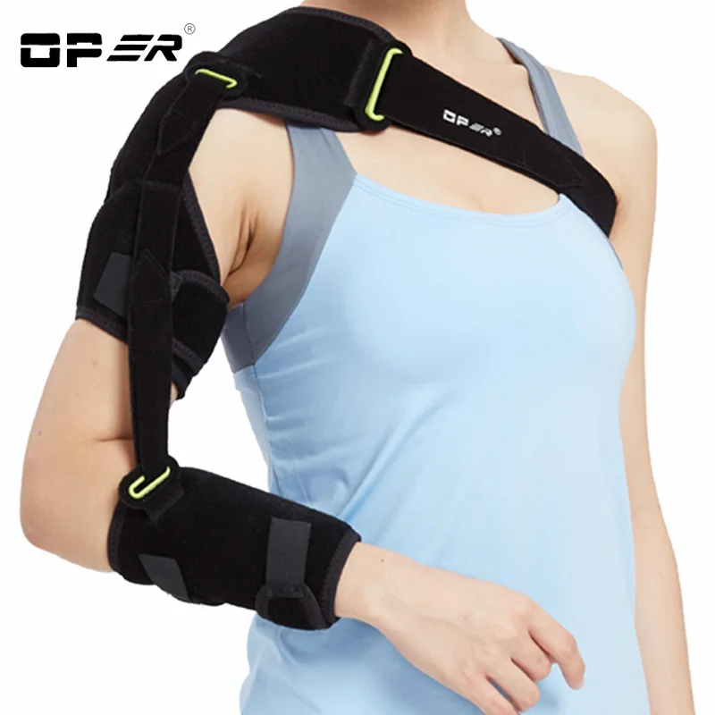 Cheap Shoulder Brace Support Arm Sling For Stroke Hemiplegia Subluxation  Dislocation Recovery Rehabilitation Medical rehabilitation