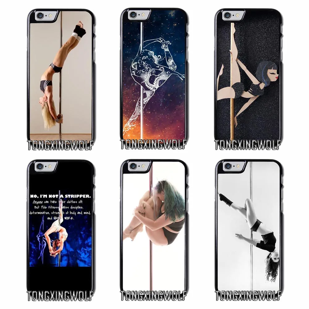 Pole dancing Fitness Cover Case For iPhone 4S 5S SE 6S 7 8 9 Plus XR XS Max Samsung Note S4 S5 S6 S7 S8 S9 Edge Mini | Мобильные