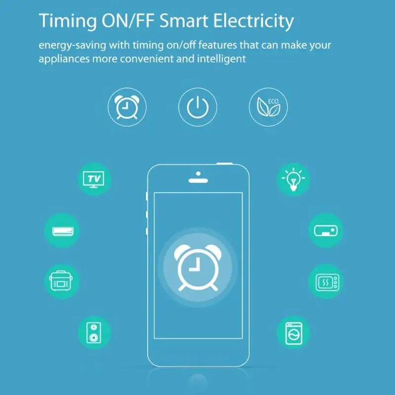 ALLOYSEED США Smart Plug Wi-Fi розетка переключатель синхронизации дистанционное управление с Alexa Echo/Google Home