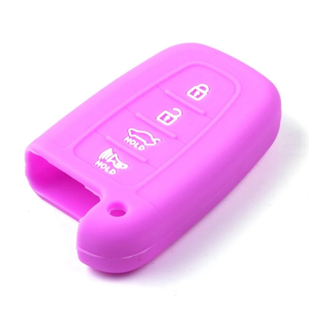 Key Holder Silicone Smart Keyless Remote Key Cover Key Fob Skin Covers