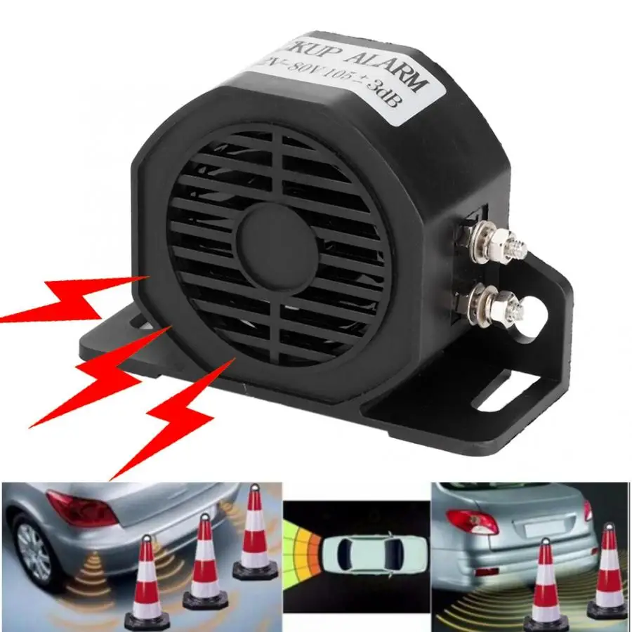 110db Vehicle Car Reversing Warning Horn Universal Backup Warning Alarm Siren