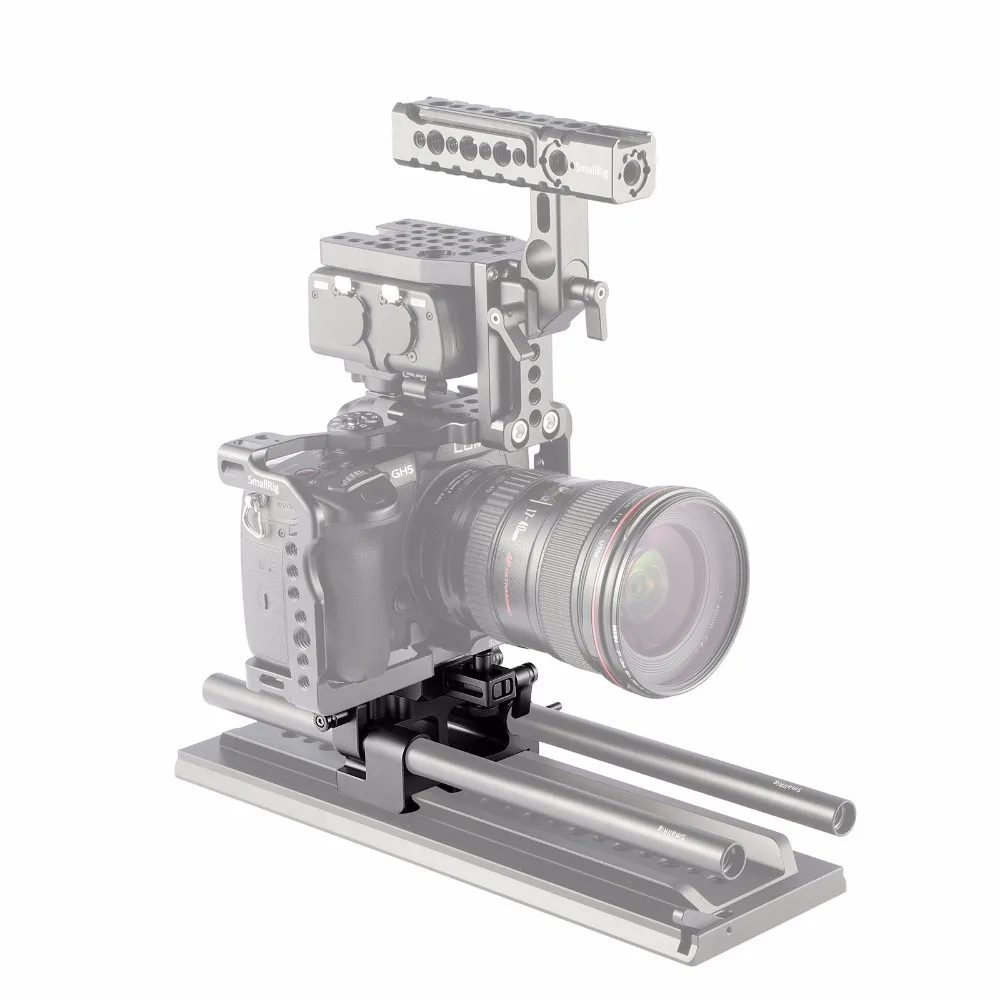 Комплект базовой плиты SmallRig Quick Release для Panasonic Lumix GH5 / GH5S SamllRig Cage 2049 с Arri dovetail groove 15
