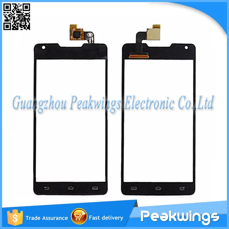 For Philips Xenium W6610 Touch Screen With Digitizer Panel Sensor Glass with logo