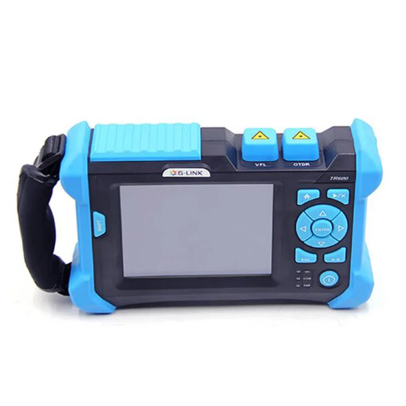 

TR600 32/30dB SM 1310/1550nm OTDR Optical Time Domain Reflectometer Fiber Optic OTDR with Built-in VFL Touch Screen