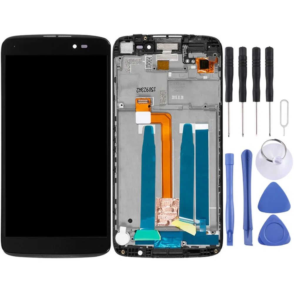 

High Quality LCD Screen and Digitizer Full Assembly Replacement with Frame For Alcatel One Touch Idol 3 5.5 LTE / 6045 With Tool