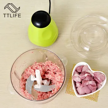 

TTLIFE Household Quick Shredder Cutter Manual Food Processor Multi-function Kitchen Vegetable Chopper Meat Grinder Kitchen Tool