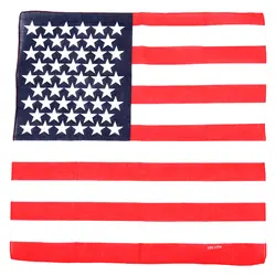 Платок/бандана для волос на голову дизайн американского флага