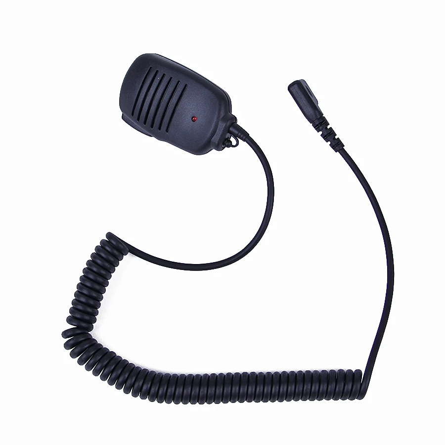 2PIN Ручной PTT динамик микрофон Микрофон для IC V8 F21 F11 V82 V85 F26 Радио 8 мм с 3 5 разъем