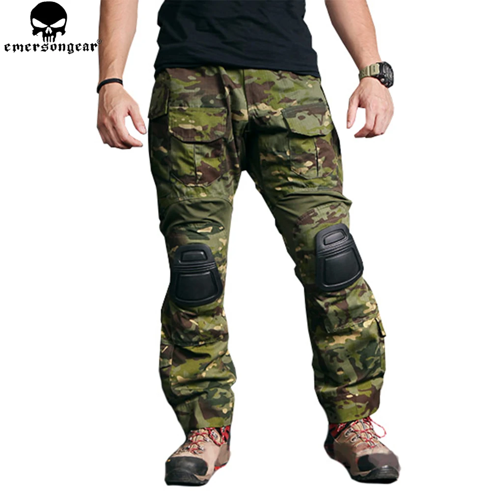 Боевая униформа EMERSONGEAR Охотничья рубашка тактические брюки с наколенниками