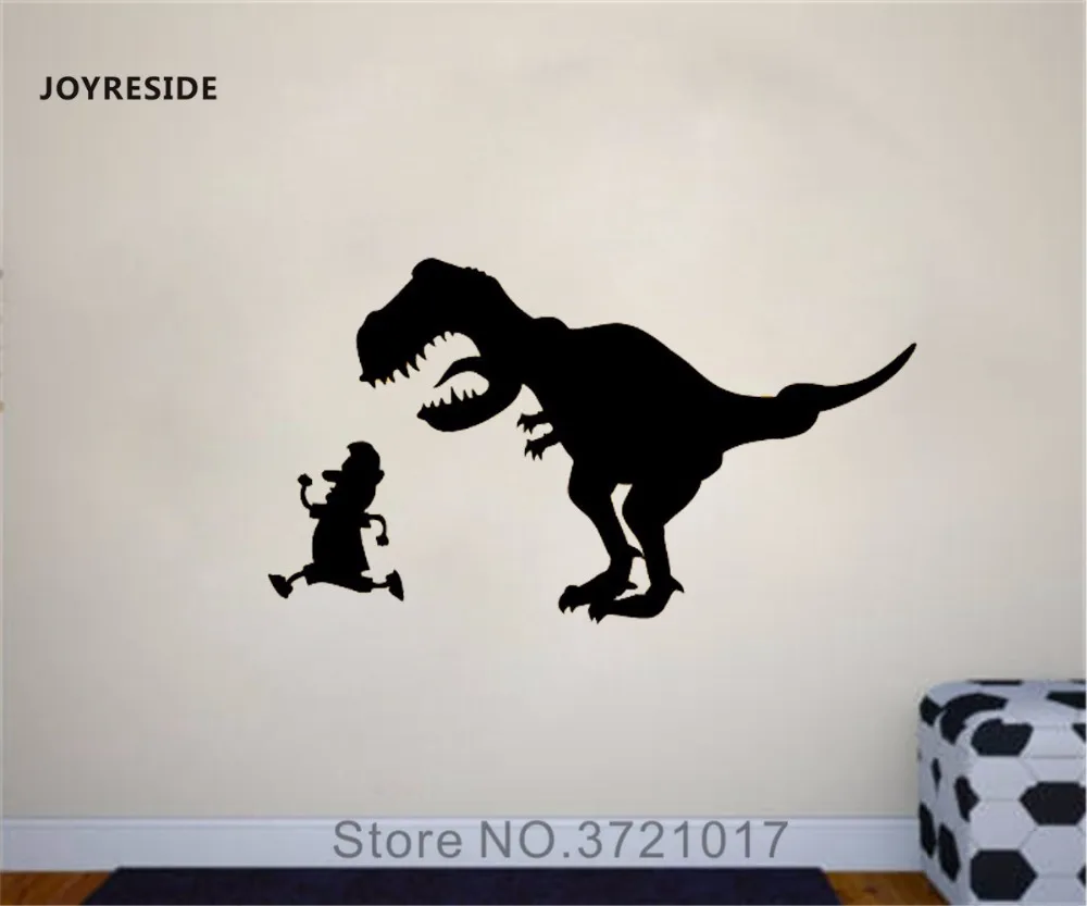 Us 4 42 25 Off Joyreside Jurassic Period Wall Predator Dinosaur Decal Vinyl Sticker Decor Bedroom Children Kids Room Art Decoration Murals A488 In