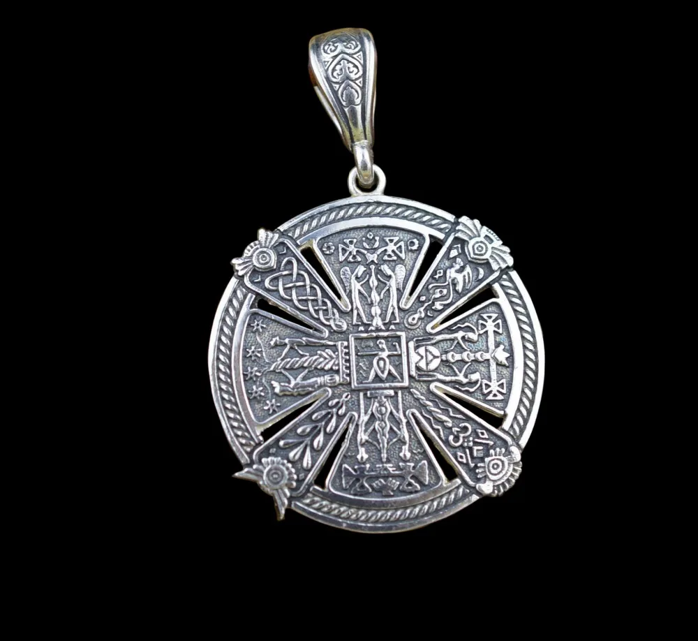 Элегантный славянский амулет talismans мощность kres ручная работа викинги ювелирные