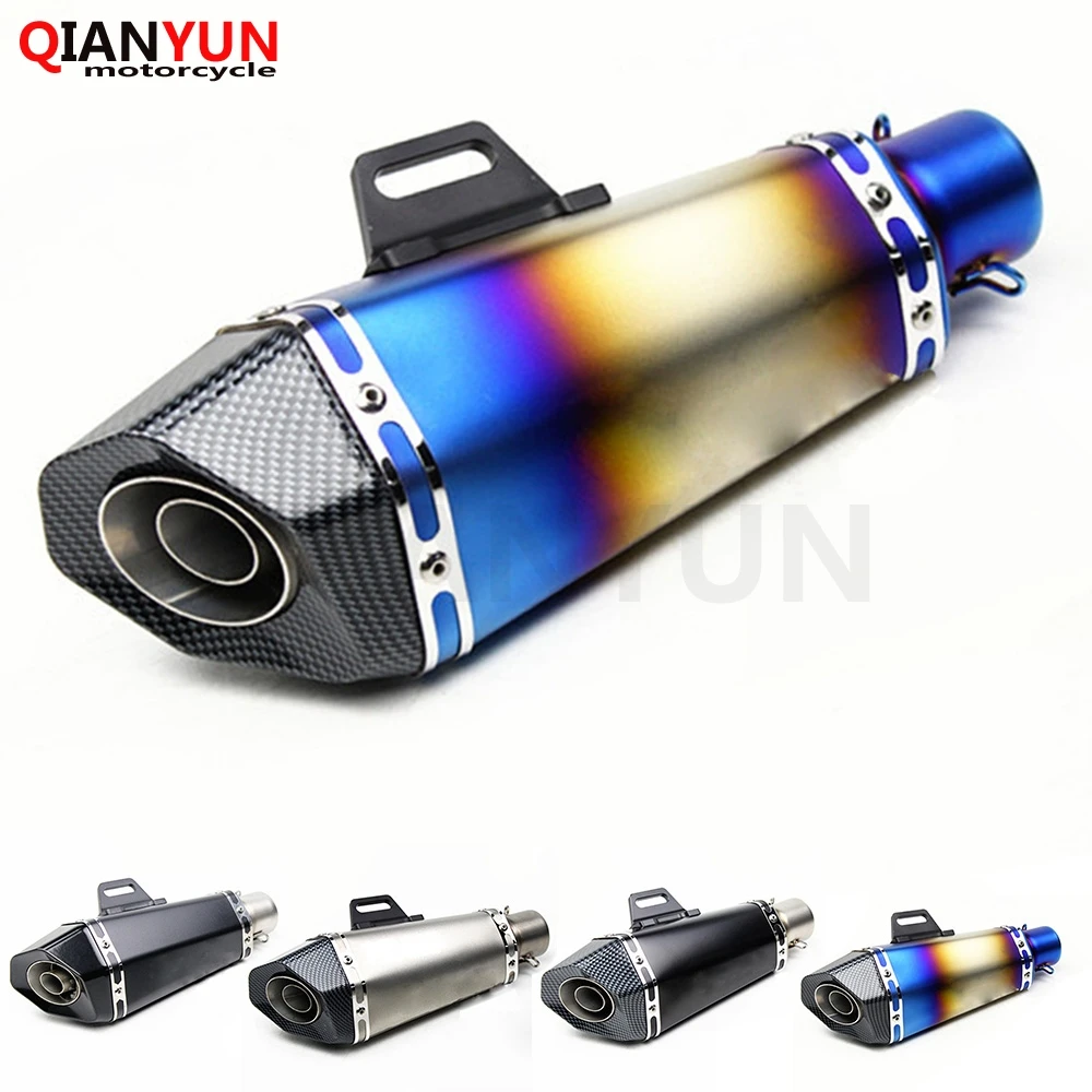 

Universal 51mm modified escape motorcycle scooter off-road vehicle muffler For YAMAHA YZF-R1 YZF-R25 YZF-R3 YZF-R6/R6S YZF-R25