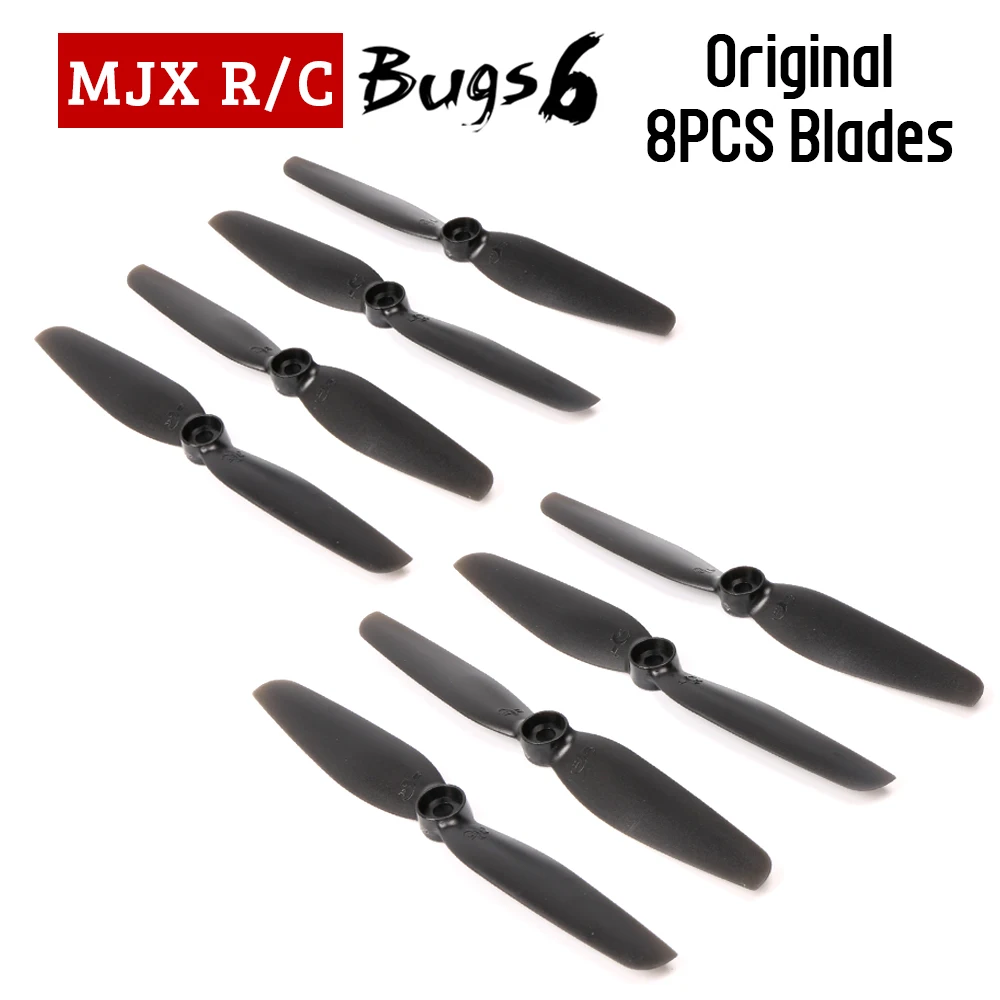 8pcs lot Original MJX Bugs 6 Rc Drone Blades For MJX B6 Rc Quadcopter Propellers Spare