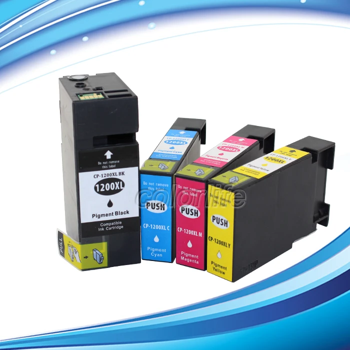 XIMO 4 pack PGI 1200XL Ink Cartridges, For Canon MAXIFY MB2020 MB2320 Printer PGI1200XL