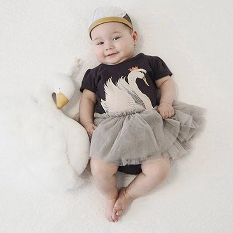 19 Mignon Bebe Fille Robe De Coton Enfants Enfants Bebe Filles Robes Une Piece Bebe D Ete Vetements Nouveau Ne Robes Infantis Aliexpress