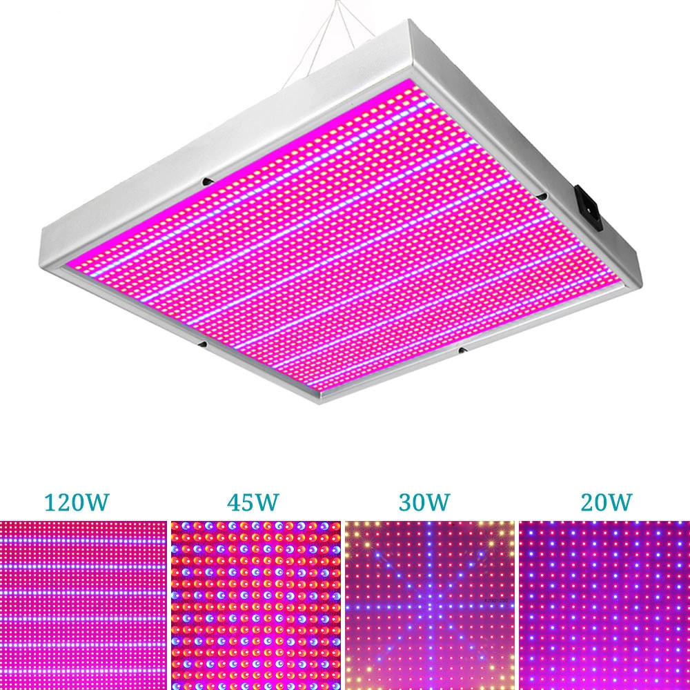 

20W/30W/45W/120W/200W Led grow Panel light Full Spectrum for indoor greenhouse plants flowers grow tent hydroponics Plant light