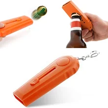 1 шт. Высококачественная практическая Милая пластиковая бутылка для пива кухонное приспособление-открывашка с удобной цепочкой для ключей вечерние принадлежности