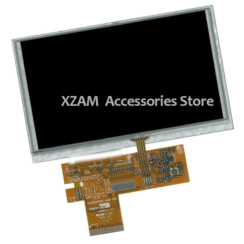 

New 5'' inch for Navi N50 HD GPS HD Car Navigators 40 pin LCD display with touchscreen KD50G21-40NT-A1 HSD050IDW1-A20-A