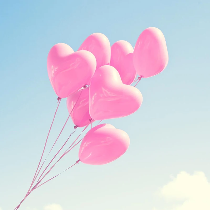 Nejlepší kvalita 20ks 2,2g Latexový balónek Srdce ve tvaru zhrubnutí Pearl Balloon Svatební zboží Party narozeniny