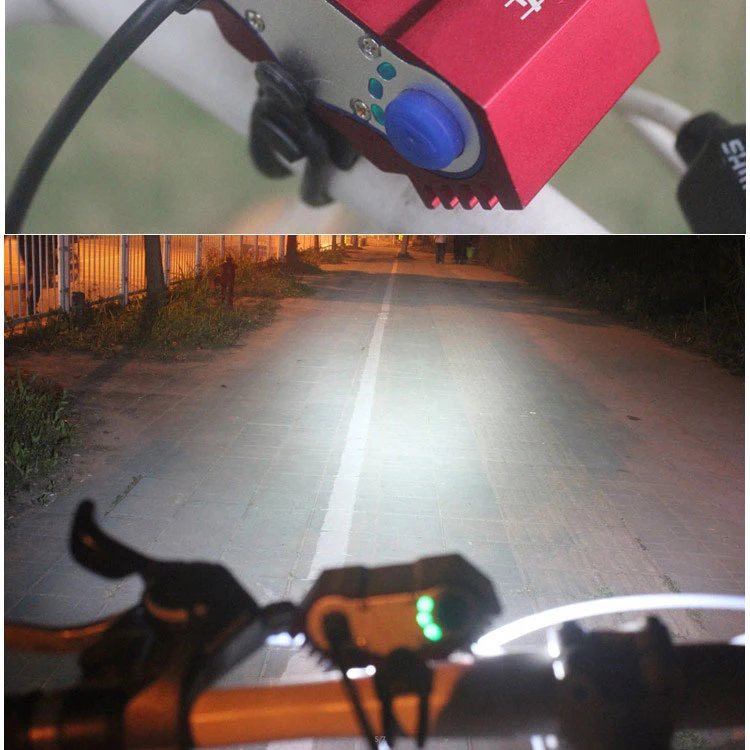 Perfect 6000 Lumen Triple XM-L T6 L2 Bike Bicycle LED Light Flashlight 5V 2A XML2 High Brightness Connect Power Bank USB Interface 8 Perfect 6000 Lumen Triple XM-L T6 L2 Bike Bicycle LED Light Flashlight 5V 2A XML2 High Brightness Connect Power Bank USB Interface 8