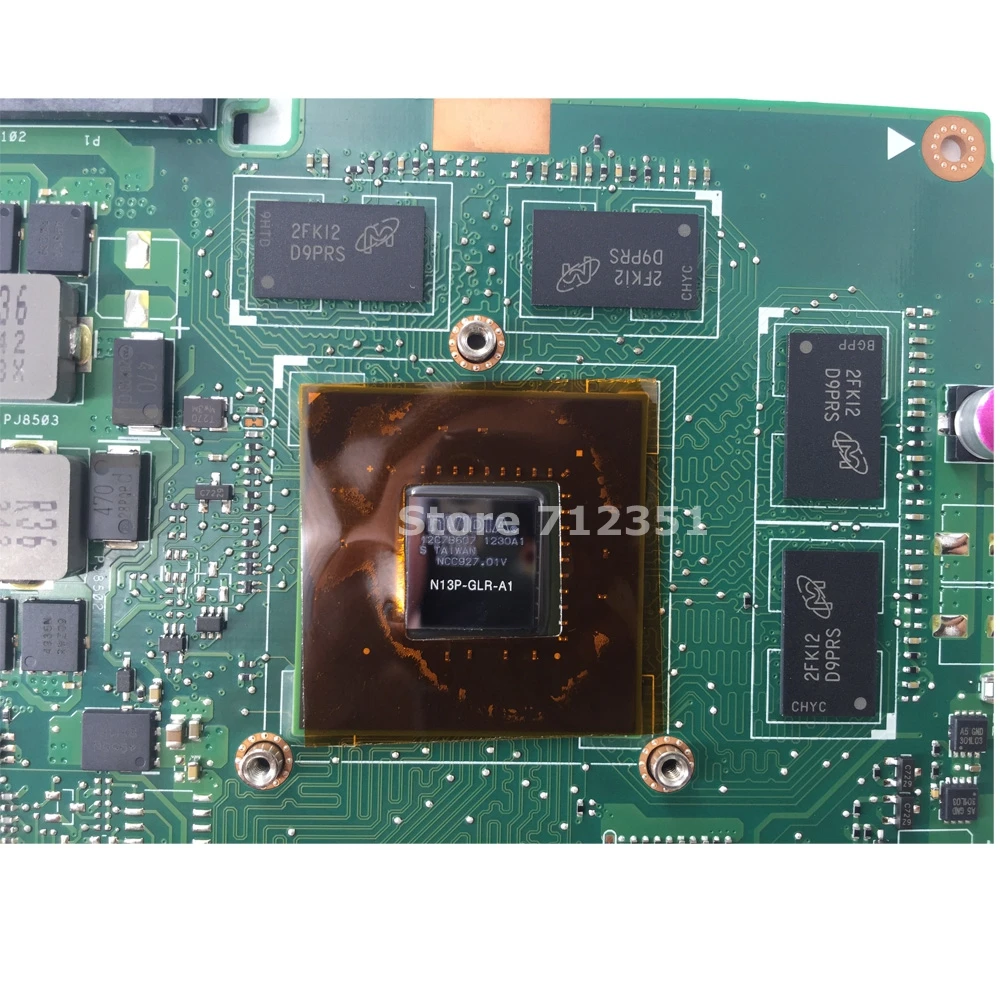 K46CM W/i7 CPU GT635M 2GB Mainboard REV 2.0 For
