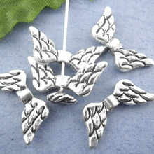 DoreenBeads 50 шт. подвеска Крыло ангела прокладки 9*20 мм(B00338), yiwu