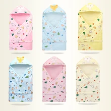 Детское Пеленальное Одеяло с капюшоном, хлопок, хлопчатобумажное одеяльце для новорожденных, одежда для сна, одежда для сна, Одежда для младенцев, девочек, конверт, мешок