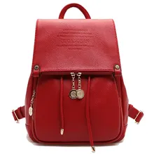 Женщины рюкзаки кожа женщин случайные женщины рюкзак молнии back pack сумки для подростков девушки студенческая школа дорожная сумка mochila